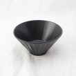 トゥーワントゥーキッチンストア(212 KITCHEN STORE)のしのぎ反りどんぶり S いぶし天目1