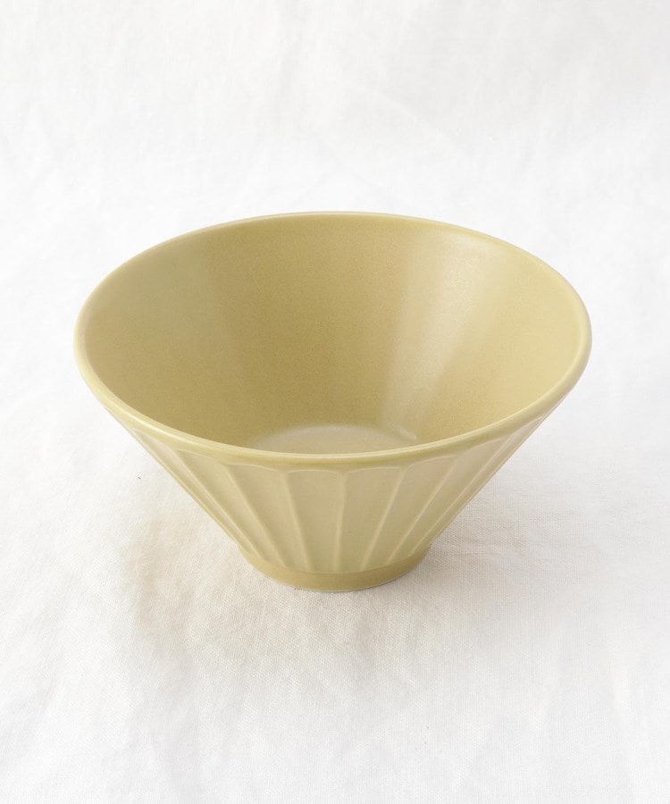 トゥーワントゥーキッチンストア(212 KITCHEN STORE)のしのぎ反りどんぶり S 黄瀬戸 その他
