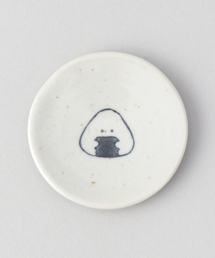 トゥーワントゥーキッチンストア(212 KITCHEN STORE)のぎゅっとおにぎりさん 箸置き豆皿 のり3
