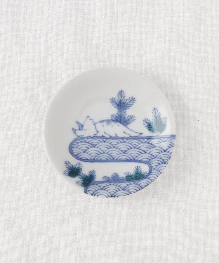 トゥーワントゥーキッチンストア(212 KITCHEN STORE)の江戸っ子恐竜 青海竜 まめ皿3