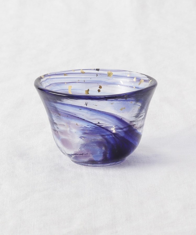 トゥーワントゥーキッチンストア(212 KITCHEN STORE)の箔墨流し 藍 ぐい呑 その他