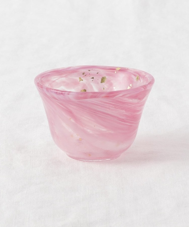 トゥーワントゥーキッチンストア(212 KITCHEN STORE)の箔墨流し 桃 ぐい呑 その他