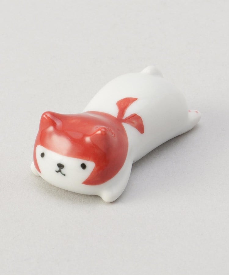 トゥーワントゥーキッチンストア(212 KITCHEN STORE)のKYU-JITSU 箸置 赤忍ネコ寝そべり その他