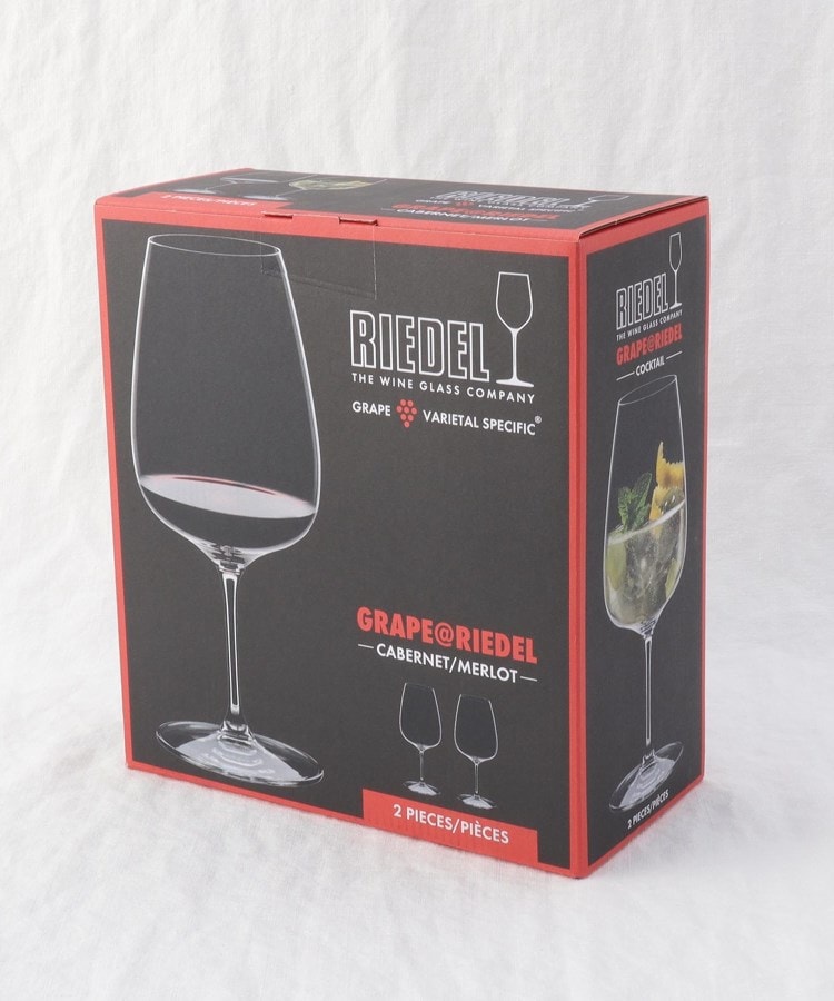 トゥーワントゥーキッチンストア(212 KITCHEN STORE)のカベルネメルロ 2個入り ＜RIEDEL リーデル＞6