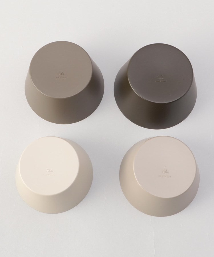 トゥーワントゥーキッチンストア(212 KITCHEN STORE)のtak ネスト ボウル グラデーション グレー4