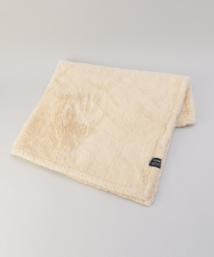 ラビット フェイクファーブランケット 70x100cm GY ラビット フェイクファーブランケット 70x100cm GY