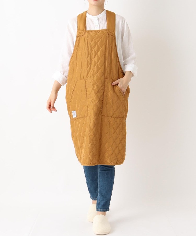 トゥーワントゥーキッチンストア(212 KITCHEN STORE)のキルトカバーオールエプロン OCHER ＜FABORI ファボリ＞12