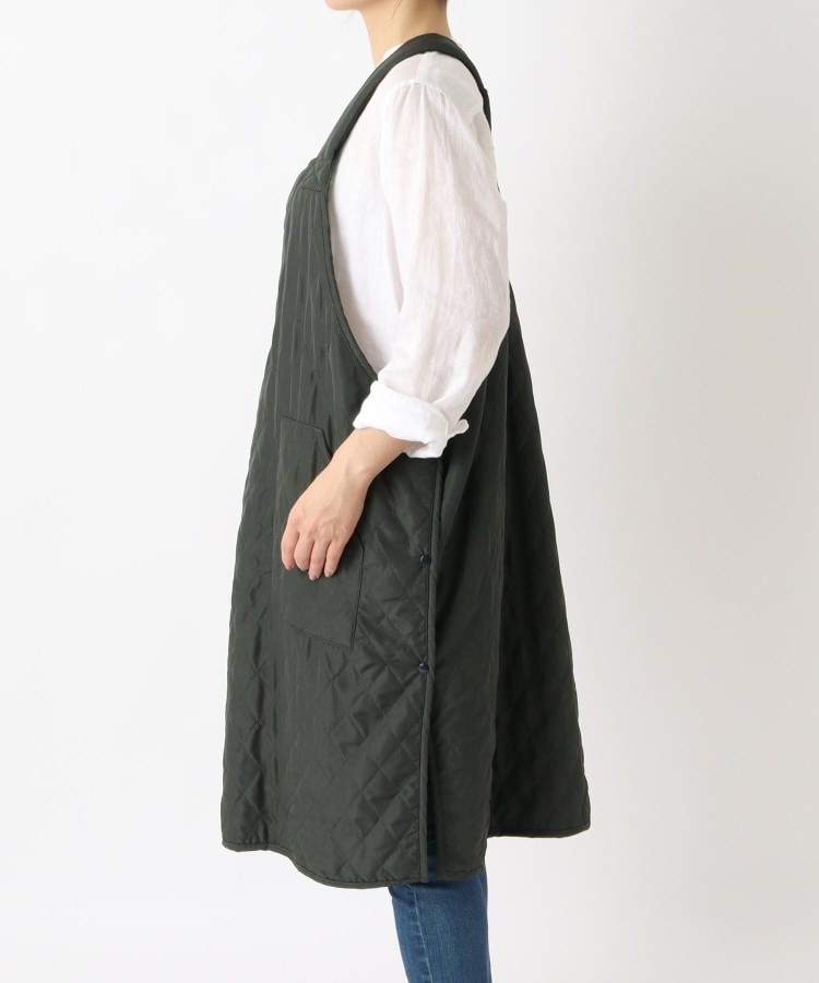 トゥーワントゥーキッチンストア(212 KITCHEN STORE)のキルトカバーオールエプロン CHARCOAL ＜FABORI ファボリ＞2