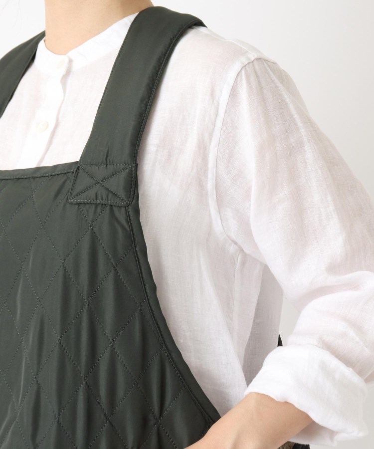 トゥーワントゥーキッチンストア(212 KITCHEN STORE)のキルトカバーオールエプロン CHARCOAL ＜FABORI ファボリ＞5