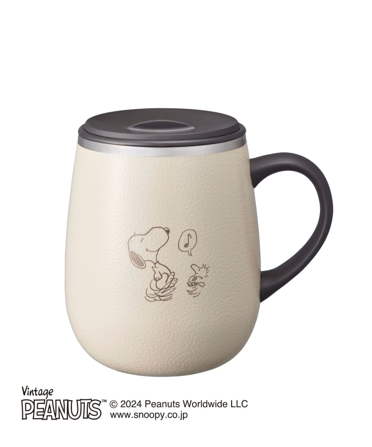 PEANUTS 蓋つきステンレスマグ Tall ECUR <BRUNO ブルーノ PEANUTS 蓋つきステンレスマグ Tall ECUR <BRUNO ブルーノ