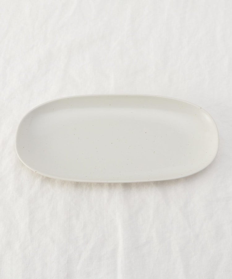 トゥーワントゥーキッチンストア(212 KITCHEN STORE)の楕円 長盛皿 粉引マット3