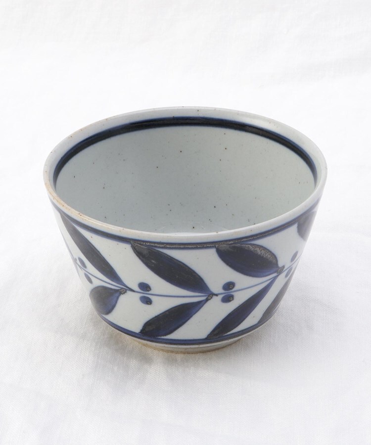 トゥーワントゥーキッチンストア(212 KITCHEN STORE)の染付多用丼 小 藍の葉1