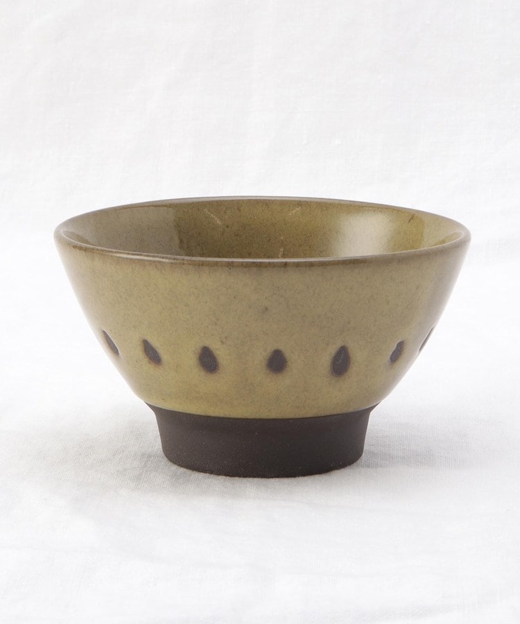 トゥーワントゥーキッチンストア(212 KITCHEN STORE)の黒土 点々 茶碗2