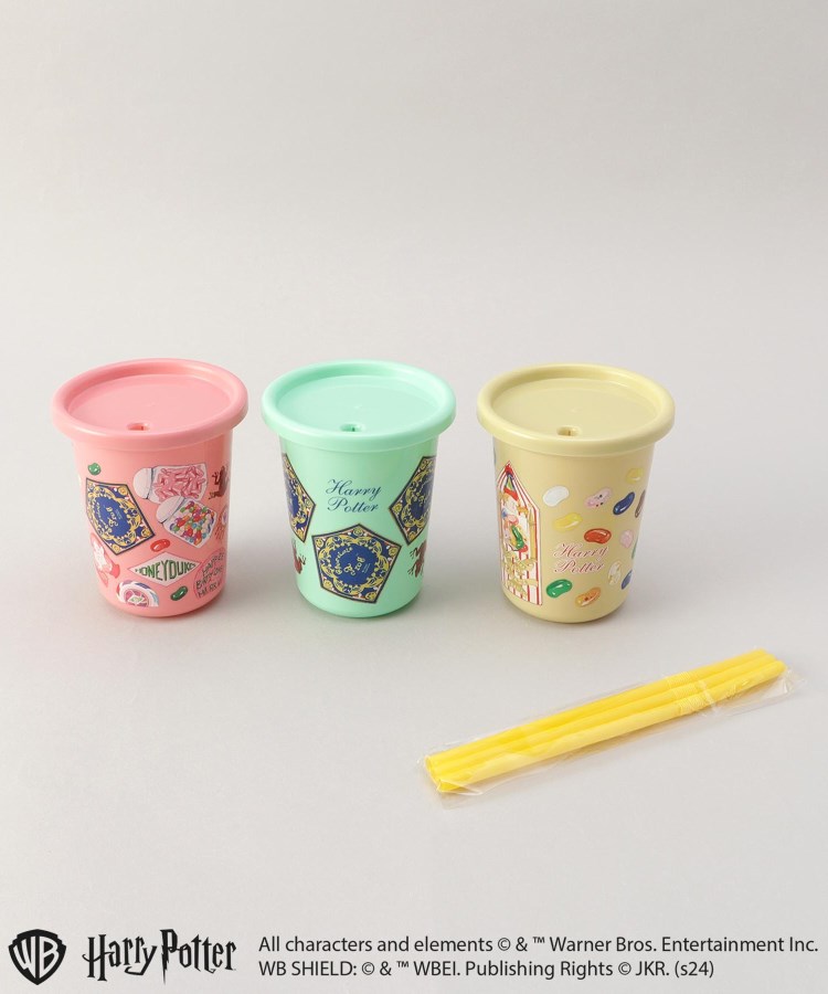 トゥーワントゥーキッチンストア(212 KITCHEN STORE)のストロー付タンブラー3個HP ハニーデュークス ＜Harry Potter ハリー・ポッター＞ その他