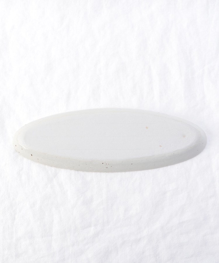 トゥーワントゥーキッチンストア(212 KITCHEN STORE)の楕円長皿 白粉引4