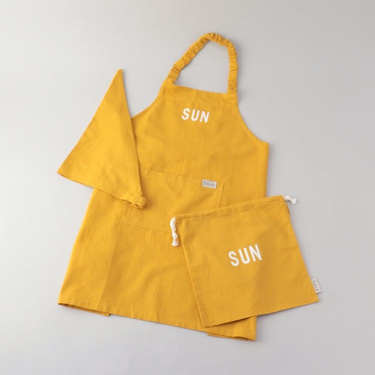 トゥーワントゥーキッチンストア(212 KITCHEN STORE)のノート キッズエプロン3Pセット YE エプロン・その他ファブリック