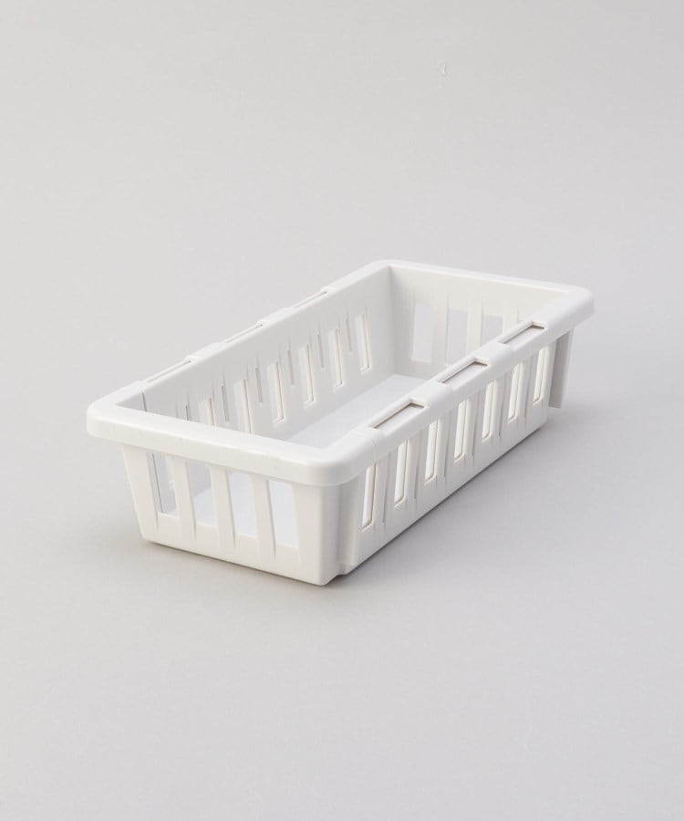 トゥーワントゥーキッチンストア(212 KITCHEN STORE)のトトノ 野菜・冷凍室用 伸縮ストッカー浅型 スリム  22～33.5cm W1