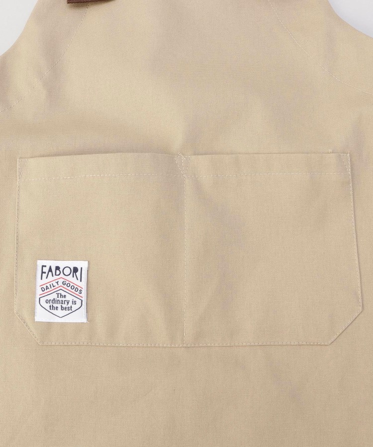 トゥーワントゥーキッチンストア(212 KITCHEN STORE)のカバーオールキッズエプロン グレージュ ＜FABORI ファボリ＞4