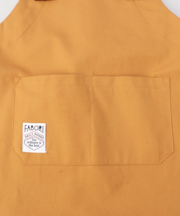トゥーワントゥーキッチンストア(212 KITCHEN STORE)のカバーオールキッズエプロン マスタード ＜FABORI ファボリ＞4