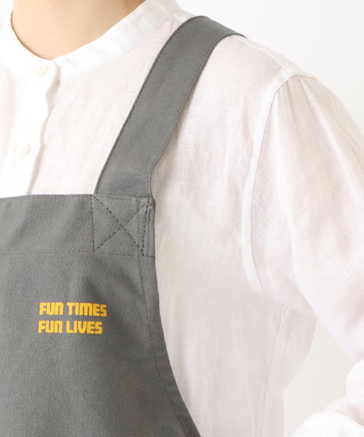 トゥーワントゥーキッチンストア(212 KITCHEN STORE)のエプロン オーパス FUN GY ＜AND PACKABLE アンドパッカブル＞5