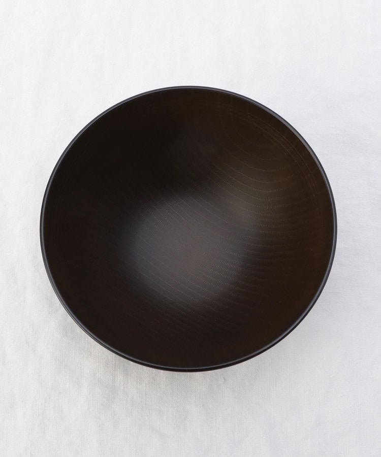 トゥーワントゥーキッチンストア(212 KITCHEN STORE)のどんぶり 刷毛筋 黒内木目3