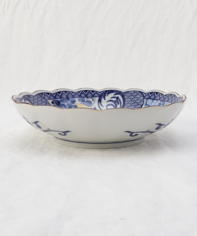 トゥーワントゥーキッチンストア(212 KITCHEN STORE)の古染金彩 深皿 祥瑞2