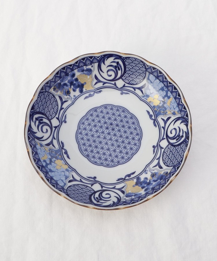 トゥーワントゥーキッチンストア(212 KITCHEN STORE)の古染金彩 深皿 祥瑞3