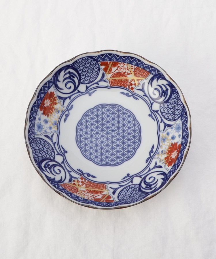 トゥーワントゥーキッチンストア(212 KITCHEN STORE)の古染金彩 深皿 藍葡萄3