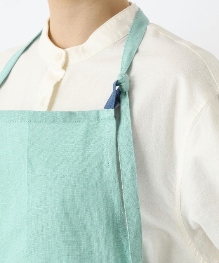 トゥーワントゥーキッチンストア(212 KITCHEN STORE)のリネンコットン フルエプロン BL ＜212Kオリジナル＞5