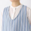 トゥーワントゥーキッチンストア(212 KITCHEN STORE)のダブルストライプ フルエプロン BL ＜212Kオリジナル＞4