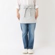 トゥーワントゥーキッチンストア(212 KITCHEN STORE)のダブルストライプ カフェエプロン GY ＜212Kオリジナル＞1