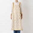 トゥーワントゥーキッチンストア(212 KITCHEN STORE)のブロックプリント フルエプロン YE ＜212Kオリジナル＞1
