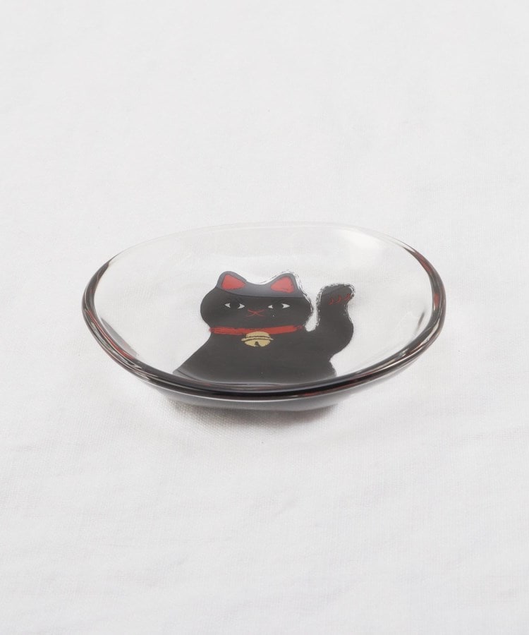 トゥーワントゥーキッチンストア(212 KITCHEN STORE)のめでたmono 招き猫豆皿 黒 その他
