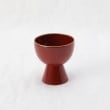 トゥーワントゥーキッチンストア(212 KITCHEN STORE)のハレとケ 越前塗り 高台祝いぐい呑み　茜朱1