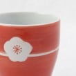 トゥーワントゥーキッチンストア(212 KITCHEN STORE)の梅水引コップ 紅5