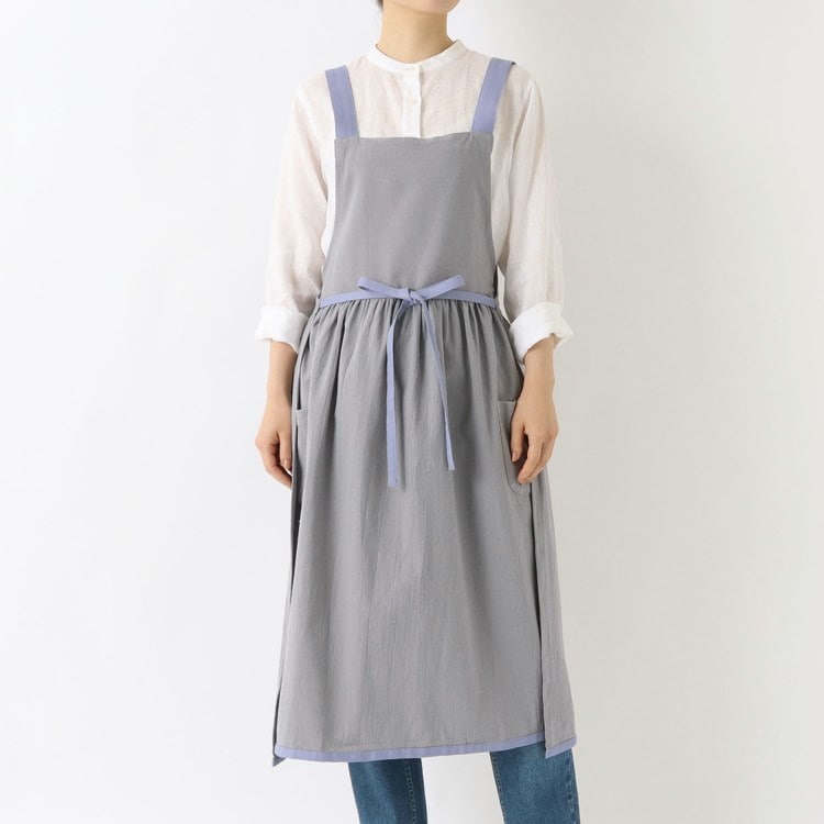 トゥーワントゥーキッチンストア(212 KITCHEN STORE)の3Wayギャザーエプロン GY ＜212Kオリジナル＞ エプロン・その他ファブリック