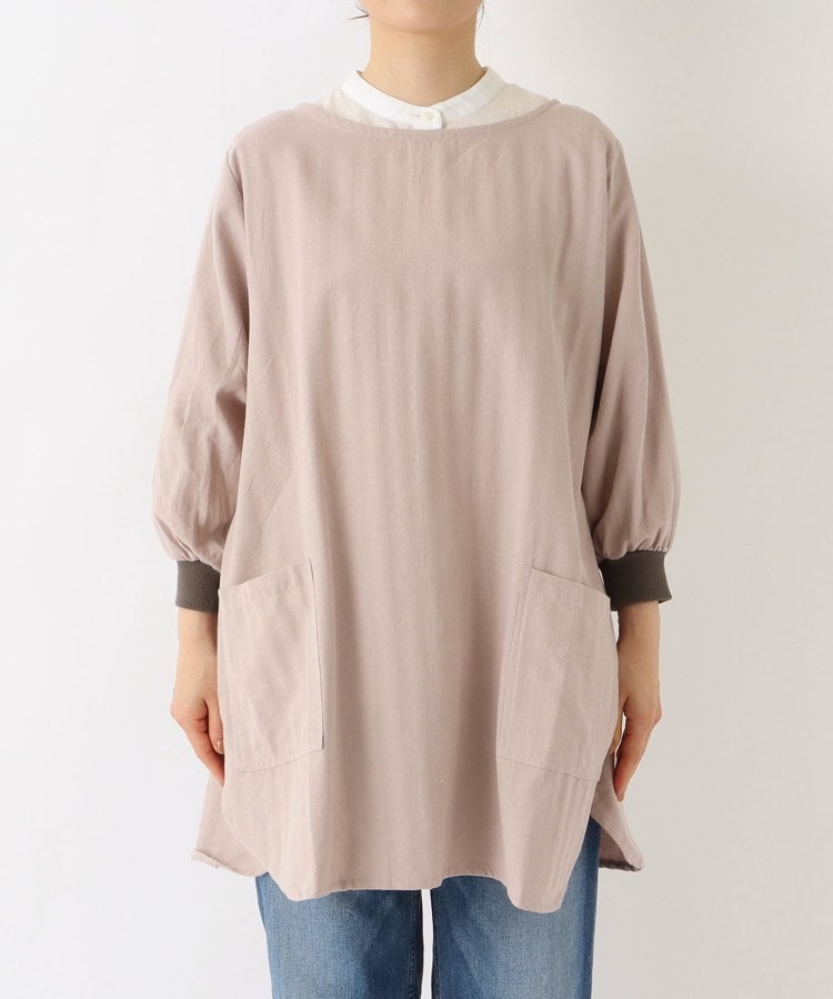 トゥーワントゥーキッチンストア(212 KITCHEN STORE)のライトウィンド 花びらリブ袖かっぽうぎ PU1