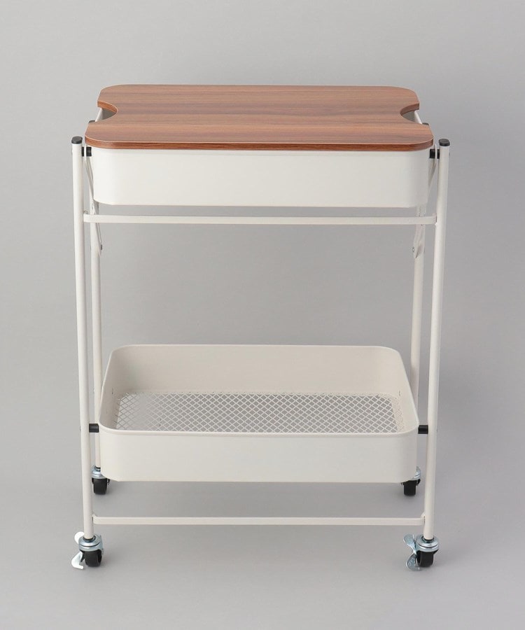 トゥーワントゥーキッチンストア(212 KITCHEN STORE)のSMART 折り畳める2段ワゴン Amely WH2