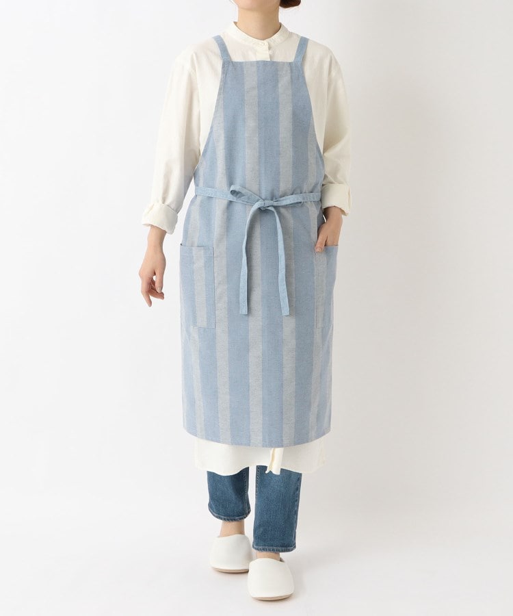 トゥーワントゥーキッチンストア(212 KITCHEN STORE)のサーキュリック フルエプロン ストライプ ＜212Kオリジナル＞10