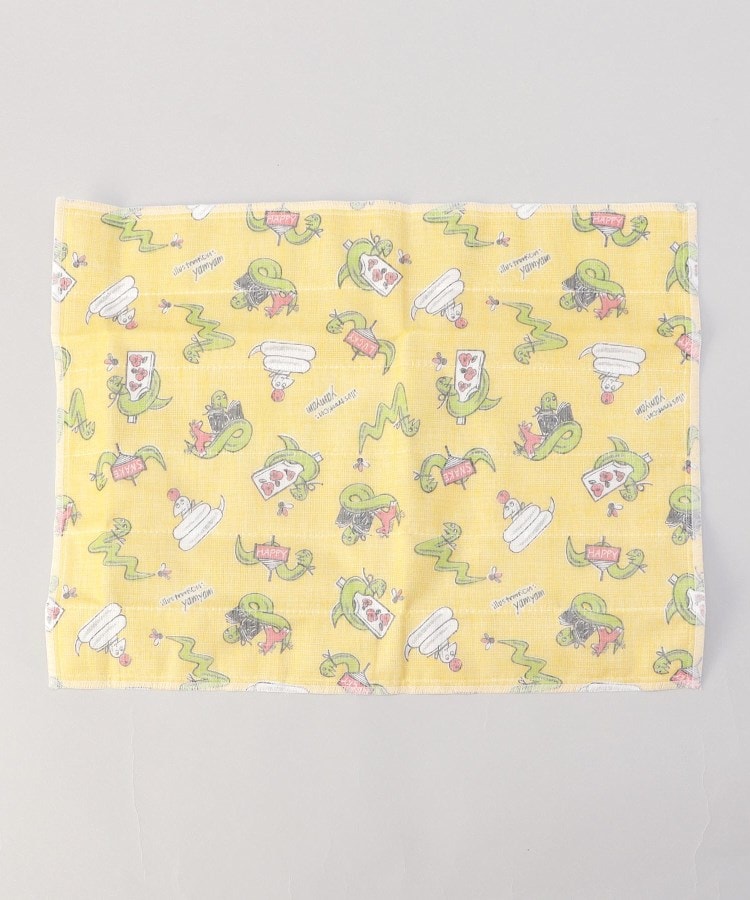 トゥーワントゥーキッチンストア(212 KITCHEN STORE)の白雪友禅ふきん　Hello,Snake!! Lucky Yellow その他