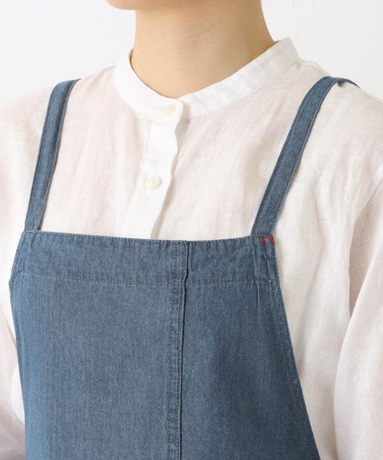 トゥーワントゥーキッチンストア(212 KITCHEN STORE)のフルイドライン ロングエプロン BL4