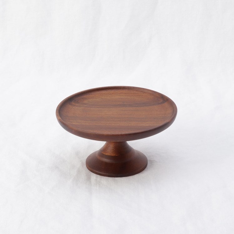 トゥーワントゥーキッチンストア(212 KITCHEN STORE)のアカシア コンポートディッシュSS 120 BR ランチョン・コースター・クロス