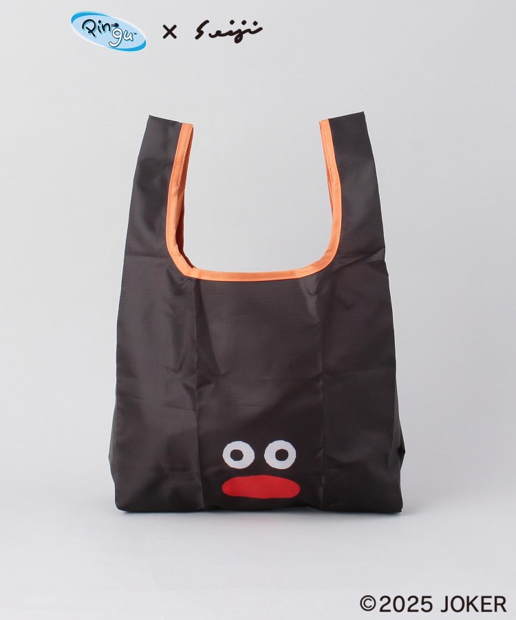 エコバッグSサイズ BK <PINGU ピングー>(スポット エコバッグSサイズ BK <PINGU ピングー>(スポット