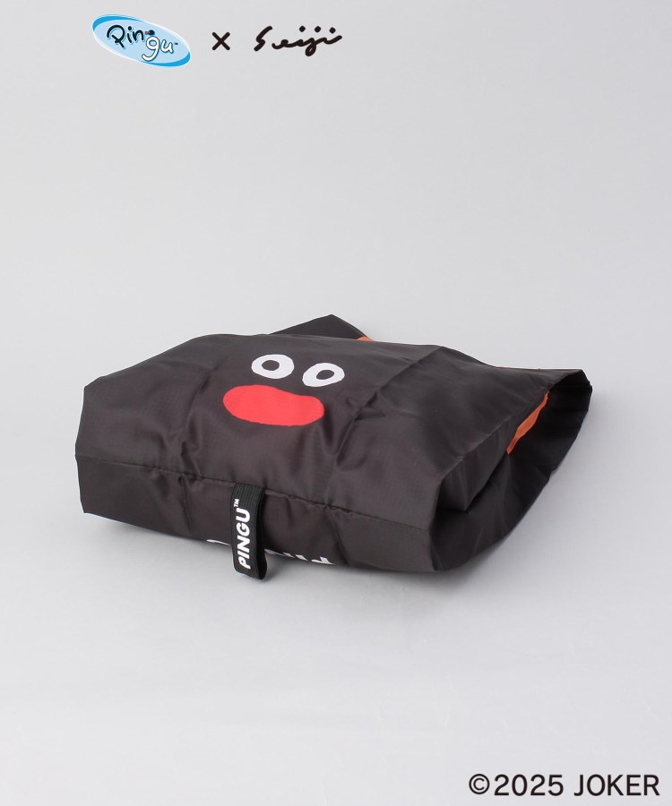 エコバッグSサイズ BK <PINGU ピングー>(スポット エコバッグSサイズ BK <PINGU ピングー>(スポット