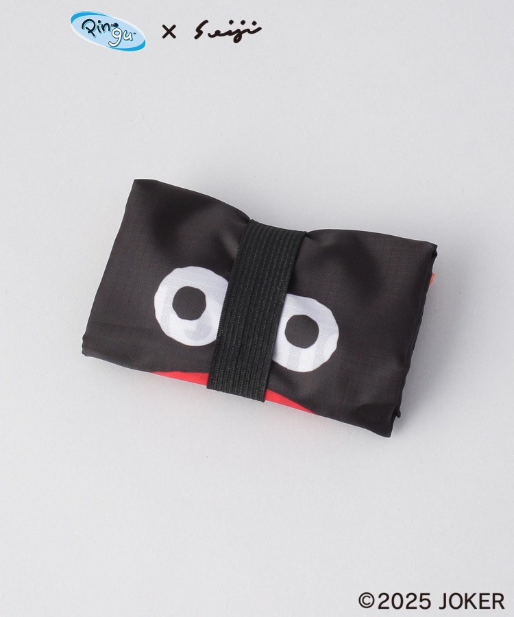 エコバッグSサイズ BK <PINGU ピングー>(スポット エコバッグSサイズ BK <PINGU ピングー>(スポット