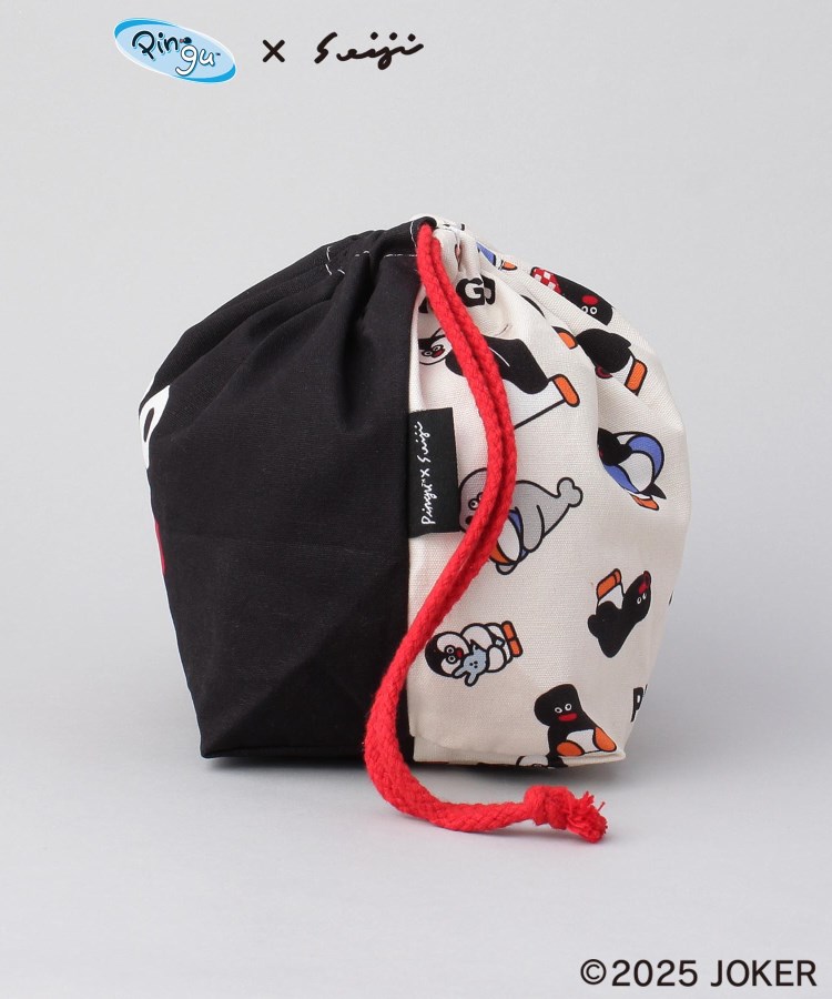 トゥーワントゥーキッチンストア(212 KITCHEN STORE)のランチ巾着 BK ＜PINGU ピングー＞2