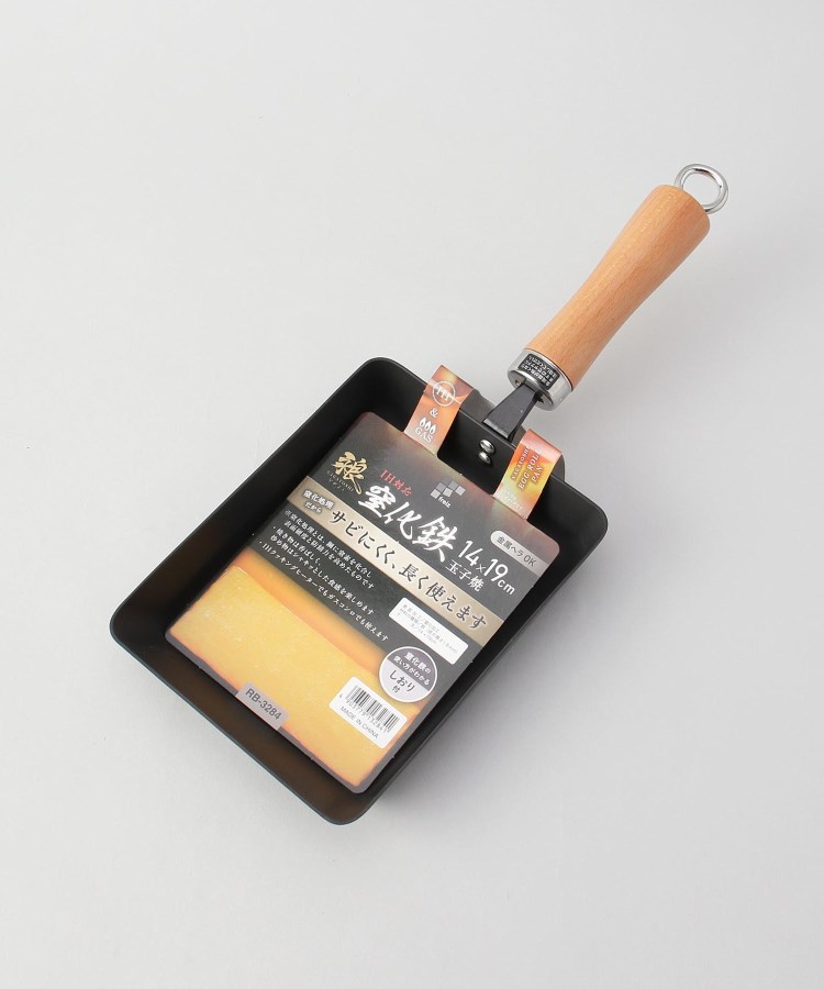 トゥーワントゥーキッチンストア(212 KITCHEN STORE)の永良 IH対応窒化鉄玉子焼14×19cm8