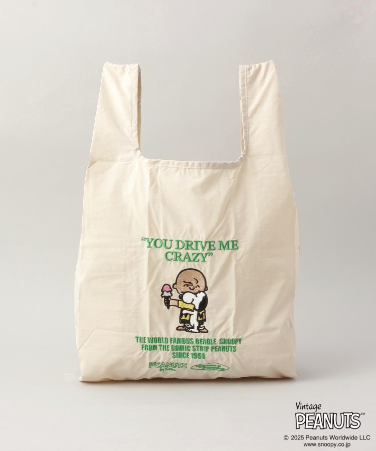 トゥーワントゥーキッチンストア(212 KITCHEN STORE)のPEANUTS ストラップ付ショッパーバッグ IV4