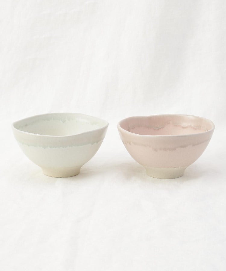 トゥーワントゥーキッチンストア(212 KITCHEN STORE)のゆらぎ茶碗 ペア WH×PK その他