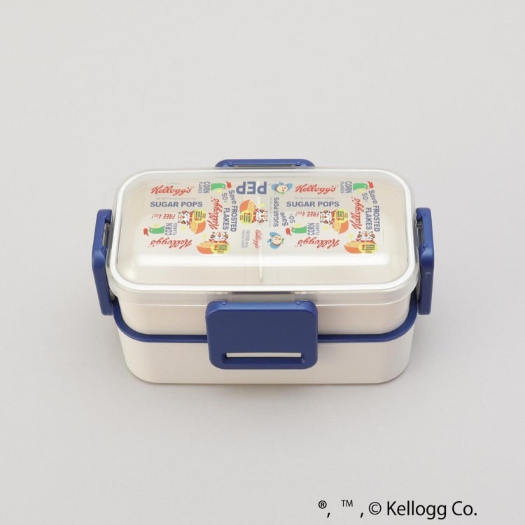 トゥーワントゥーキッチンストア(212 KITCHEN STORE)の抗菌ふわっとランチボックス2段600ml パターン ＜Kellogg’s ケロッグ＞ スポットキャラクター